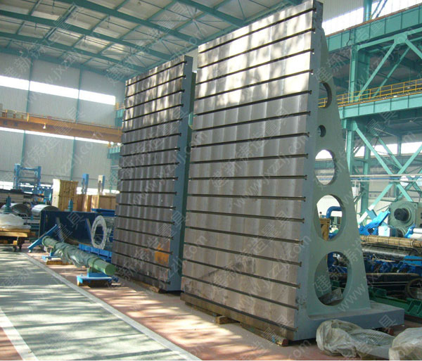 機床工作臺安裝使用現場